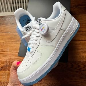 Nike Wmns Air Force 1 '07 LX 'UV Reactive Swoosh' Womens Sneakers